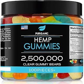 Purganic Gummies for Stress & Relaxation – 2,500,000 - 100ct